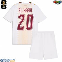 Otroški Nogometni dresi Maroko Ayoub El Kaabi #20 Gostujoči SP 2026 Kratek Rokav (+ Kratke hlače)